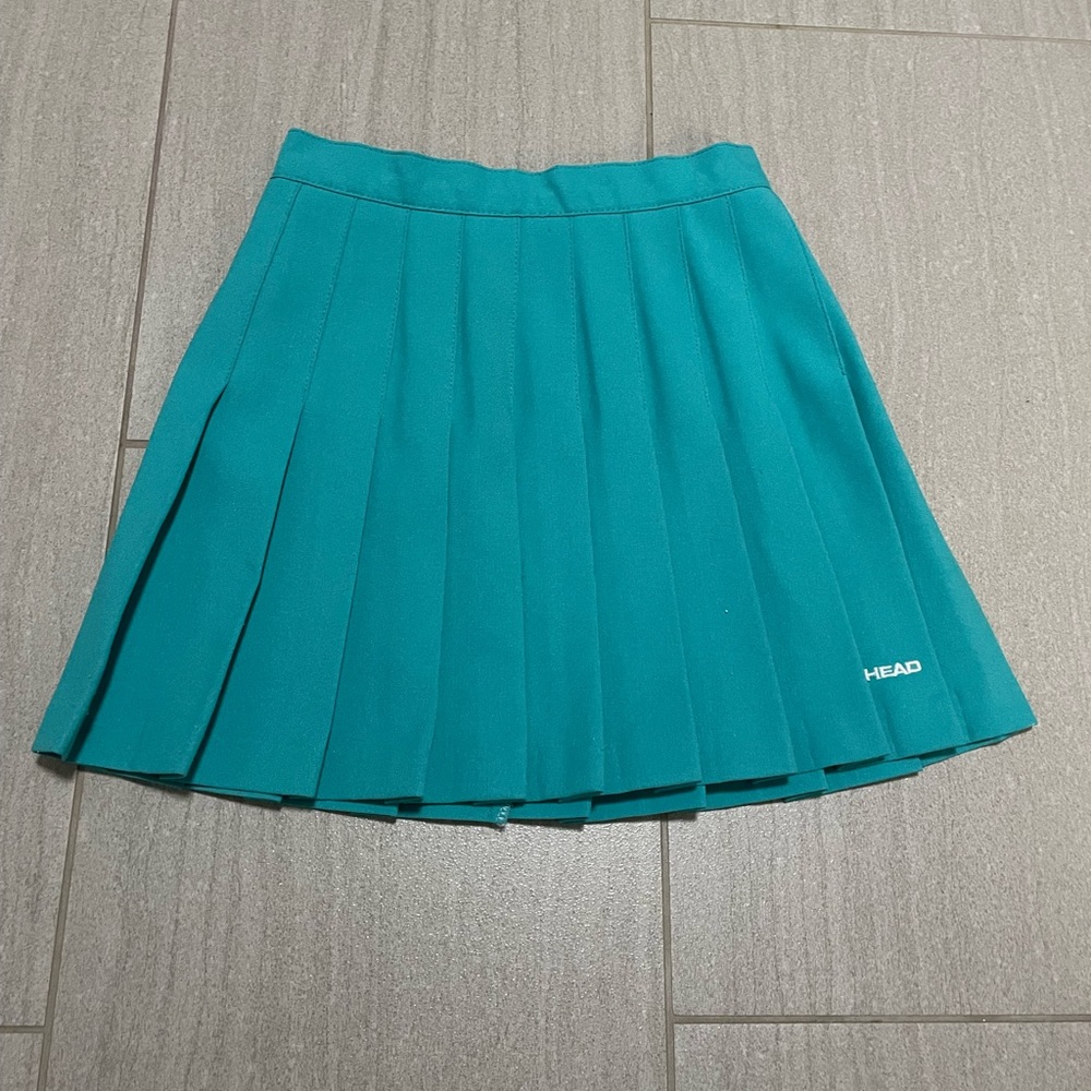 Vintage 2000s Head Sportswear pleated skirt xxs